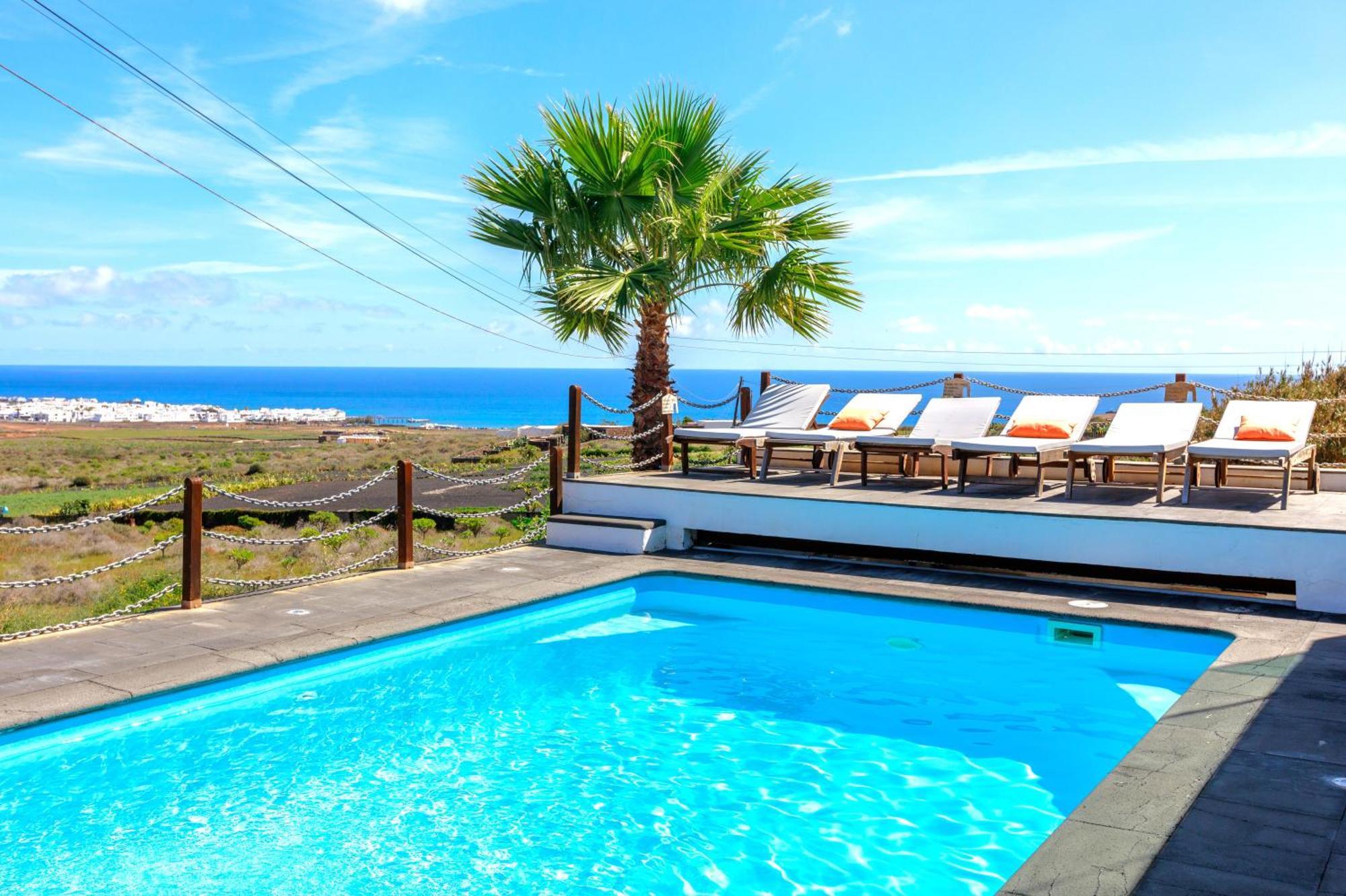 Luxus Villa Mit 5 Schlafzimmern, Heated Pool, Ps4, Fitnessraum Tabayesco Eksteriør billede