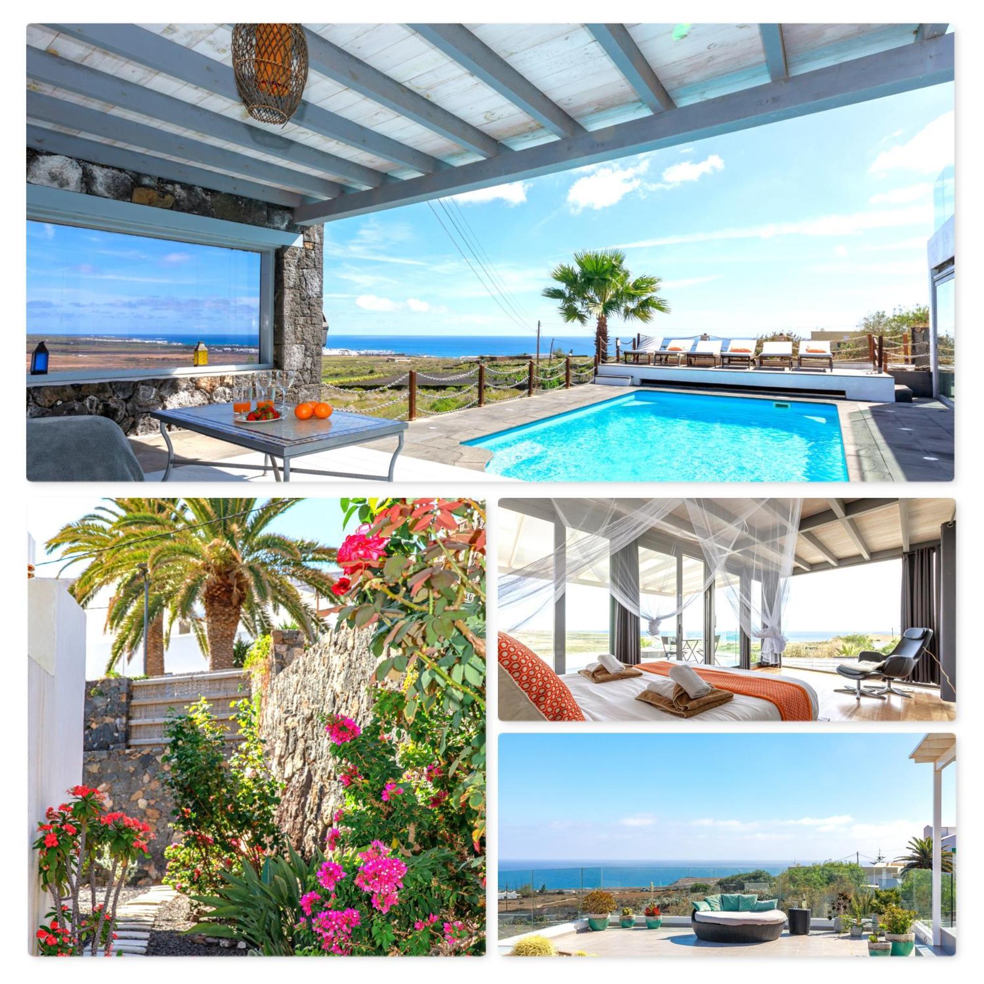 Luxus Villa Mit 5 Schlafzimmern, Heated Pool, Ps4, Fitnessraum Tabayesco Eksteriør billede